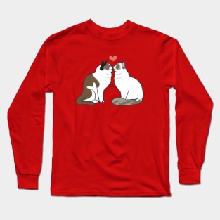 Ragdoll Kisses Long Sleeve T-Shirt